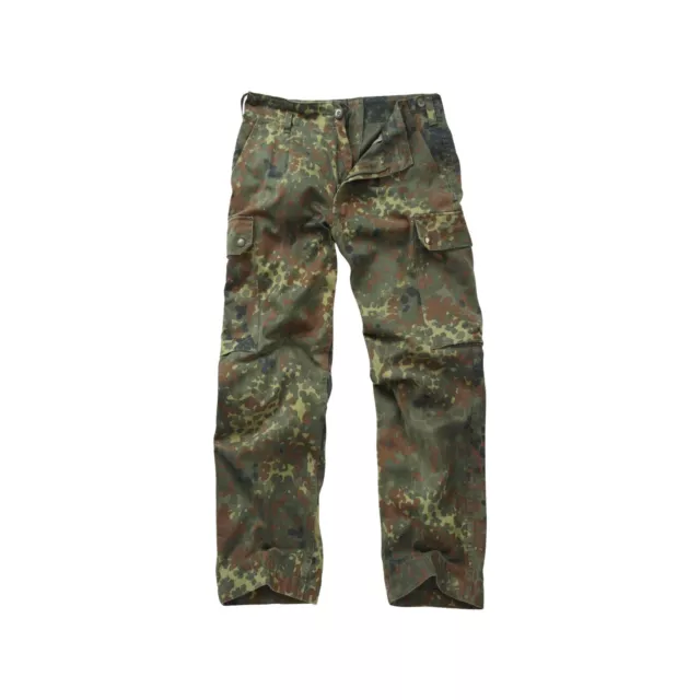 Original German Army Trouser Flecktarn Camo Combat Camoflage Surplus Pant