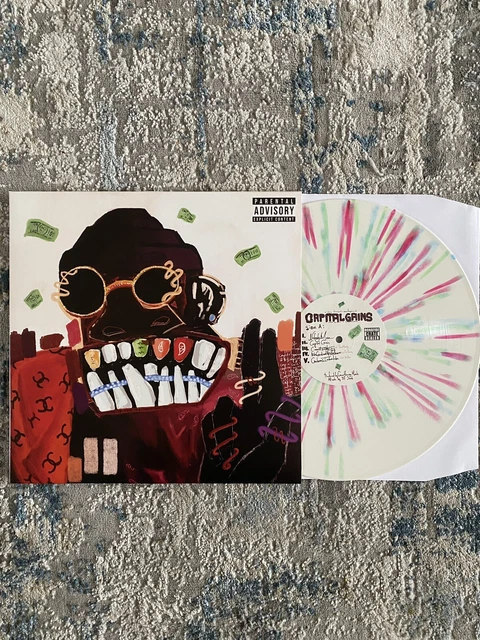 CAPITAL GAINS VINYL Mickey Diamond & Camoflauge Monk Splatter  