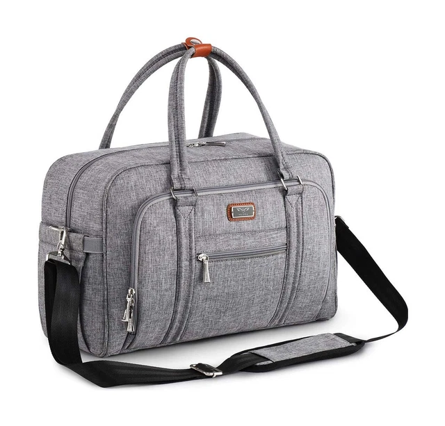 Diaper Bag Tote, WELAVILA Large Convertible Baby Bags with Changing Pad & Ins...