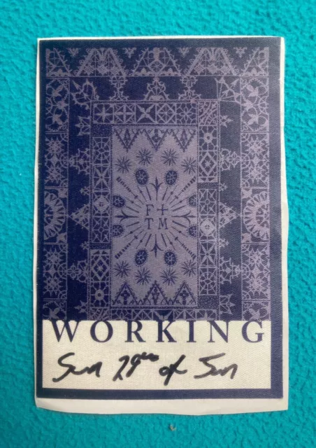 Florence And The Machine Birmingham 29/1/2023 Backstage Working Pass
