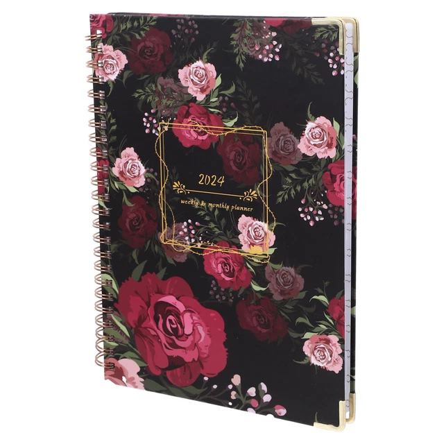 Bloc-notes Semainier Lamare - Planificateur Hebdomadaire Non Daté 25,4x20,8 Cm - Papier Épais 100g/m²