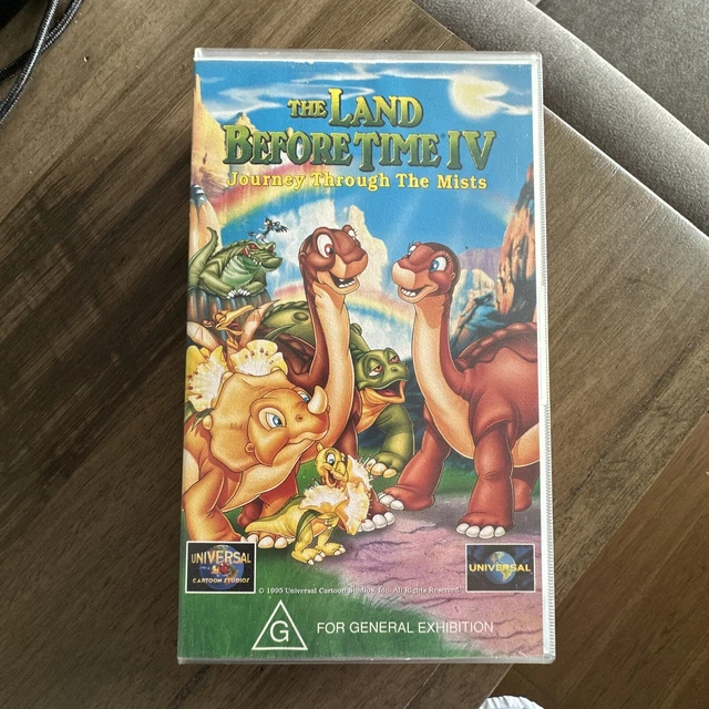THE LAND BEFORE TIME 4 Journey Through The Mists VHS Video Tape $2.00 ...