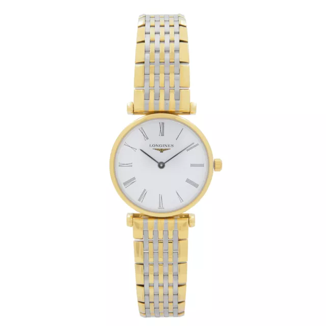 Longines La Grande Classique Steel Gold White Dial Ladies Quartz Watch L42092117
