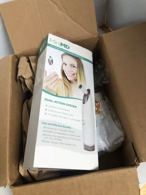 Brand New Sealed - Trophy Skin Mini MD Portable Home Microdermabrasion System