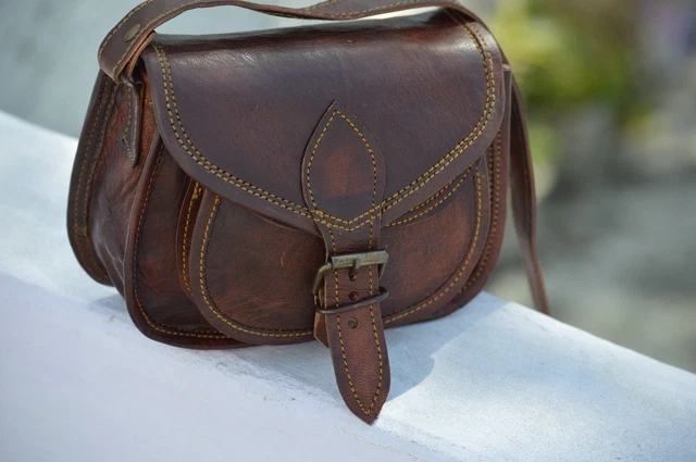 Vera Pelle Borsa Regalo per Ragazze Donne a Tracolla Piccolo Borsetta