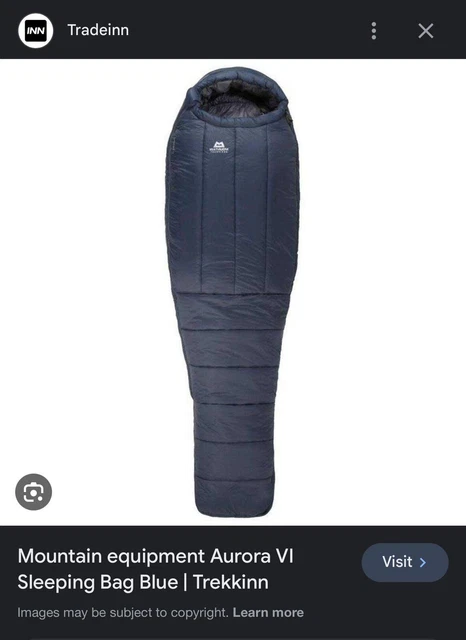 MOUNTAIN EQUIPMENT AURORA III synthetic Sleeping bag regular