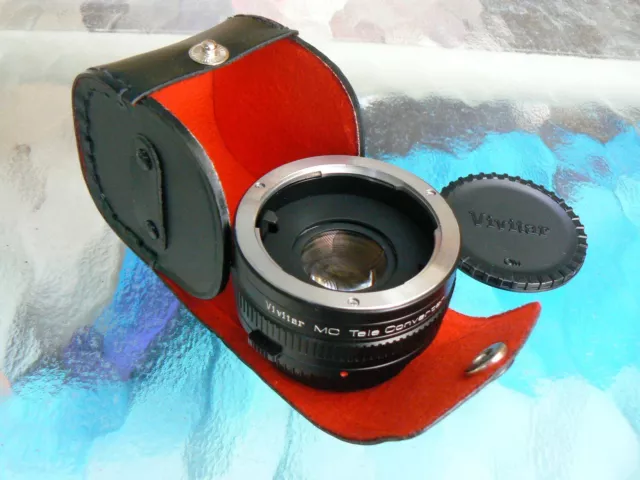 Vivitar Mc 2X Tele Converter Olympus Om Mount For Olympus Om-1 Om-2 Om-4 Om10