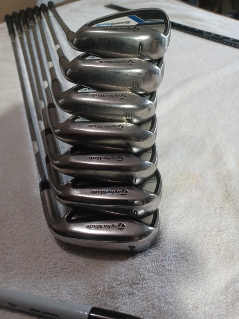 Taylormade Speedblade Iron set. 4-PW. Right Handed UNIFLEX