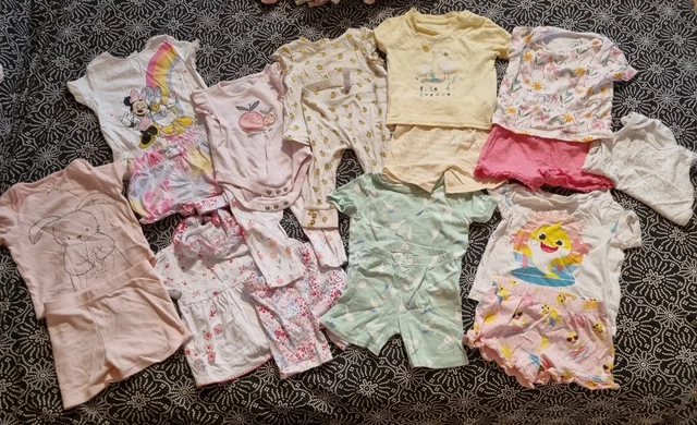 💗Lovely spring/summer bundleBaby Girls Clothes Bundle Age 6-9 Months💗20items!!