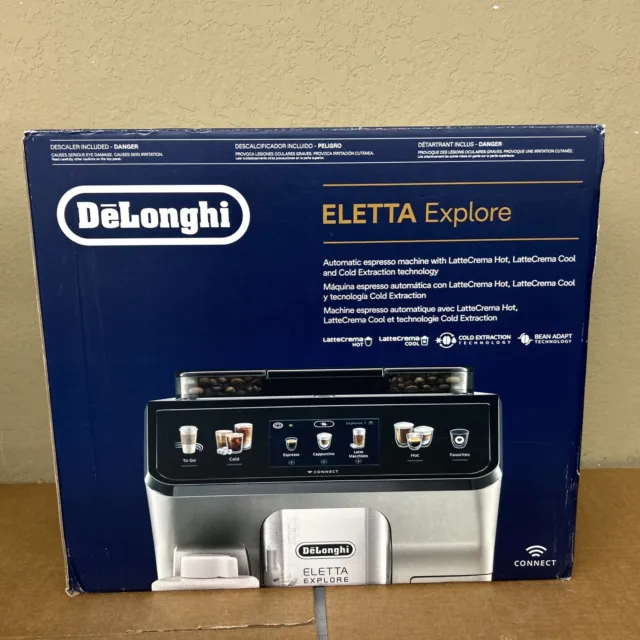 Brand New !! Delonghi  Eletta Explore Expresso with Cold Brew ECAM45086S