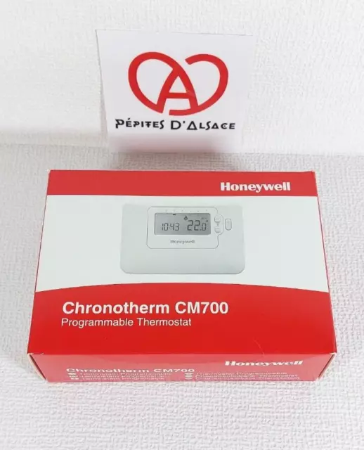 Honeywell CM707 CM700 Thermostat d'Ambiance 7jr Température Chauffage Eau Chaude