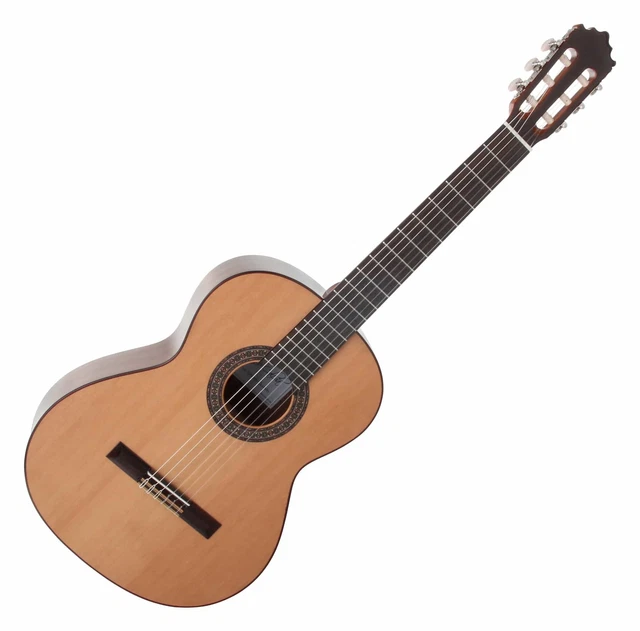Antonio Calida Guitare Classique 4/4 en Cédre Massif Acajou Fabrique en Espagne