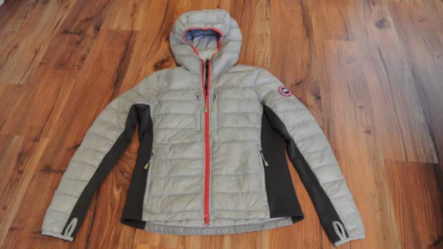 Canada Goose Hybridge Lite Hooded leichte Daunenjacke Jacke Gr. L Grau selten!