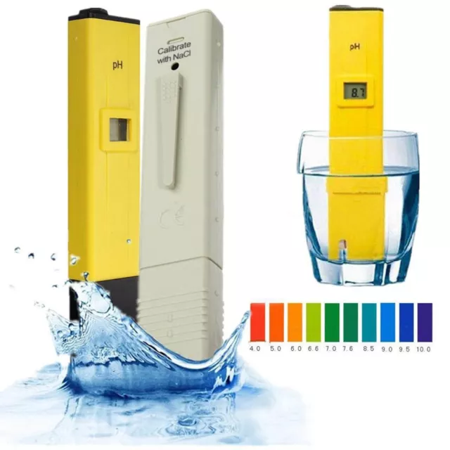 TDS Tester & Digital Ph Meter Aquarium Pool Hydroponic Water Monitor