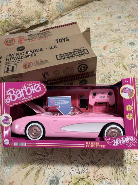 Barbie O Filme - Hot Wheels RC Barbie Corvette HPW40