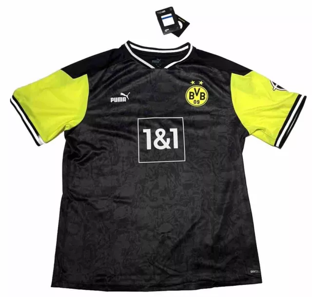 Puma BVB Borussia Dortmund Special Edition Jersey Black/Yellow Mens XL 764846-05