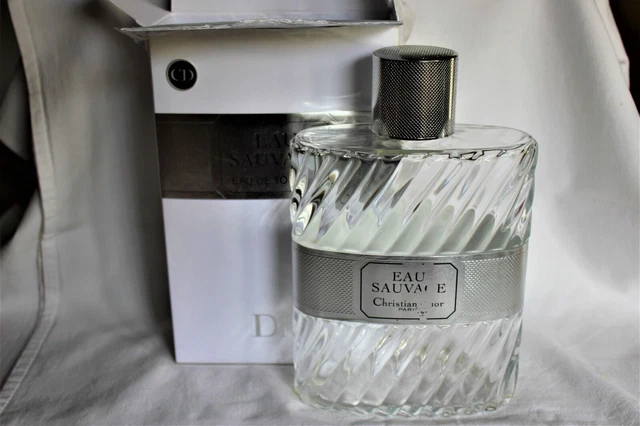 CHRISTIAN D OR EAU S UVAGE vide 1 Litre avec boite 1000ml EUR 22