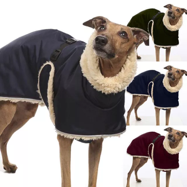 Pet High Collar Jumper Sweater Greyhound Whippet Dog Clothes Coat Jacket Winter
