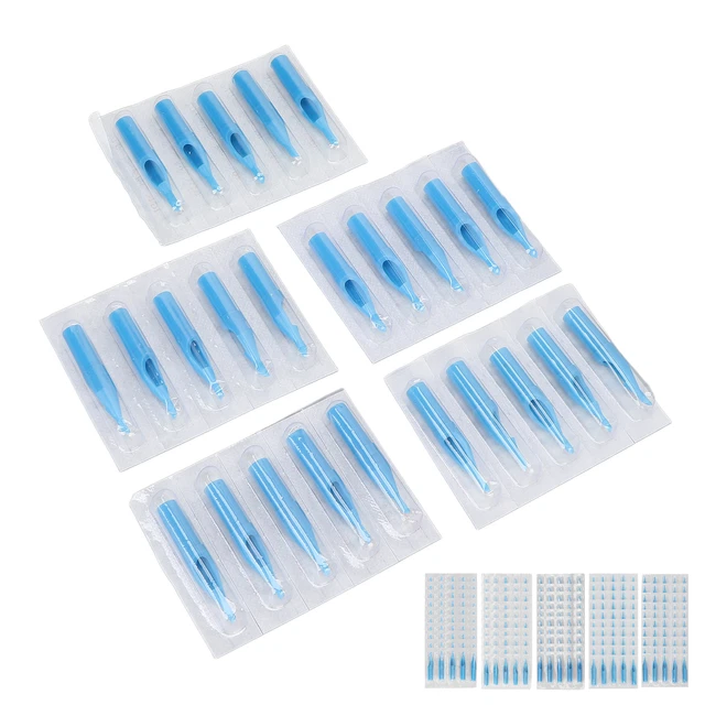250x Tattoo Needle Tips Set 3DT 5DT 7DT 9DT 11DT Mixed Disposable Tattoo AGS