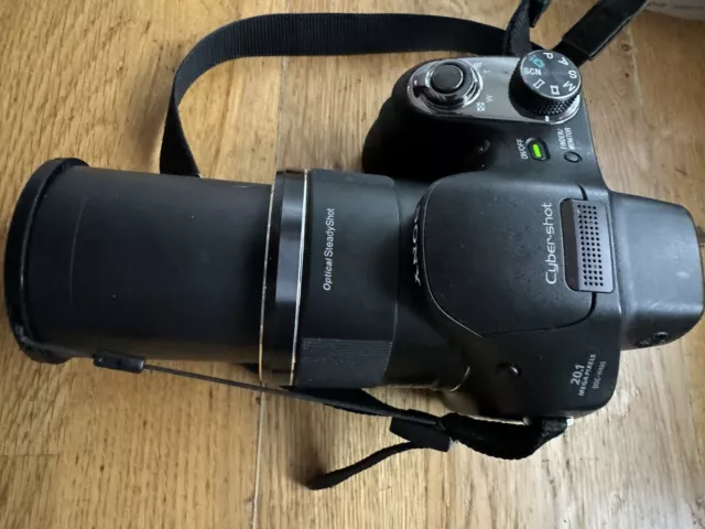 Sony Cyber-shot DSC-H400 20.1MP Digital Camera - Black 63X Optical ZOOM!