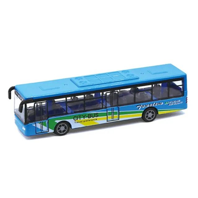 15cm Alloy Mini Simulation Pull Back Car Bus Model Vehicles Model Kids Toy NEW