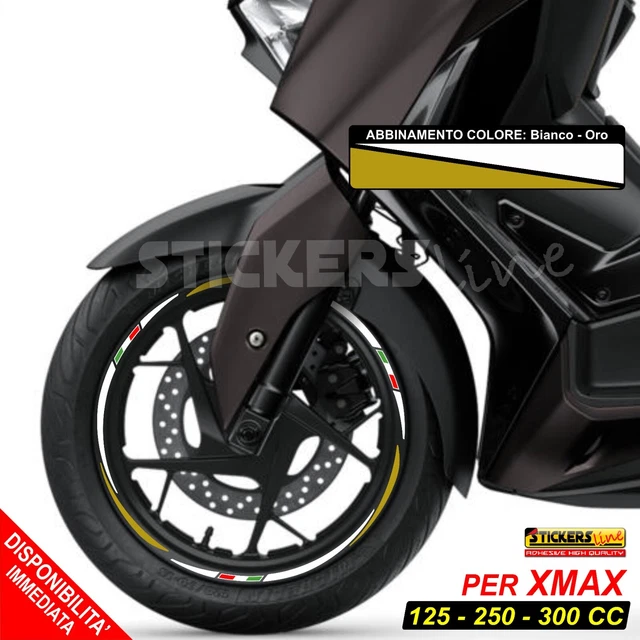 ADESIVI SPORT SCOOTER GRAFICA COMPATIBILE YAMAHA TMAX T MAX 500 01 - 4