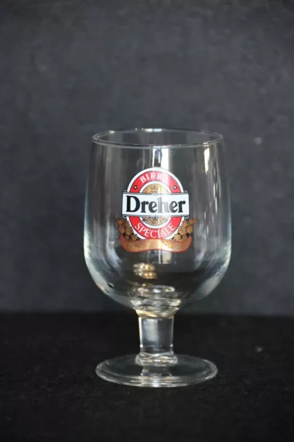  Calici Boccali Bicchieri Vetro Birra Dreher Speciale Vintage. N.6