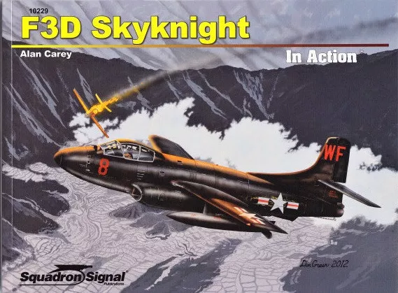 Squadron Signal Aircraft F3D Skyknight in action ( Koreakrieg Luftwaffe )