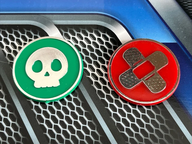 Pokemon Poison & Burn Condition Markers from Trainer’s Toolkit 2021
