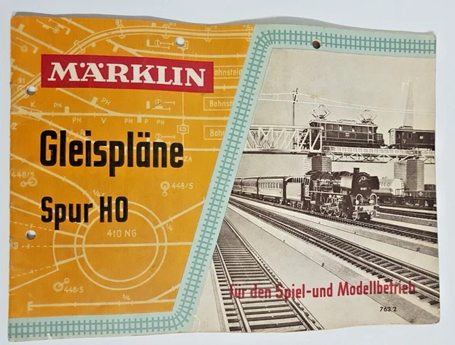 Katalog, catalogue Märklin 1972, échelles Miniclub Z, HO, 1 (Gebraucht