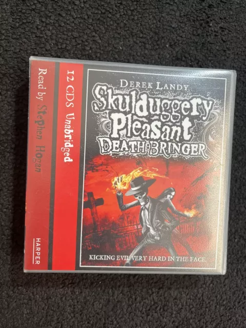 Death Bringer (Skulduggery Pleasant, Book 6) by Derek Landy (Audio CD 2011) Rare