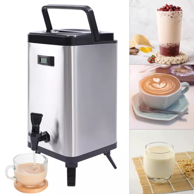 12L Insulated Hot Cold Catering Beverage Drink Dispenser Coffee Tea Dispenser