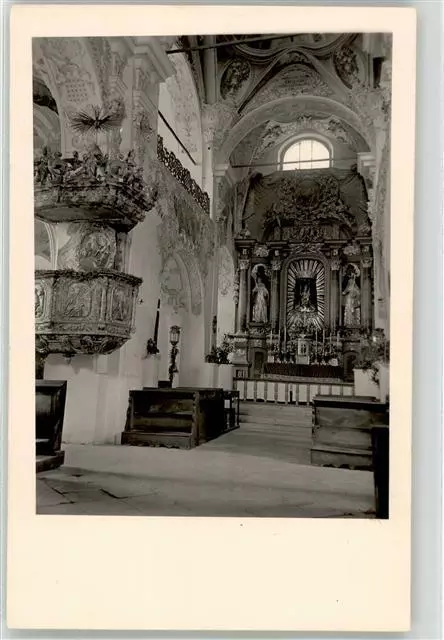 52097498 - Ossiach Stiftskirche Innenansicht Feldkirchen, Bezirk 1951