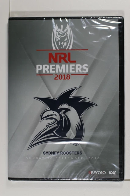 NRL PREMIERS 2018 Sydney Roosters DVD Region New Sealed