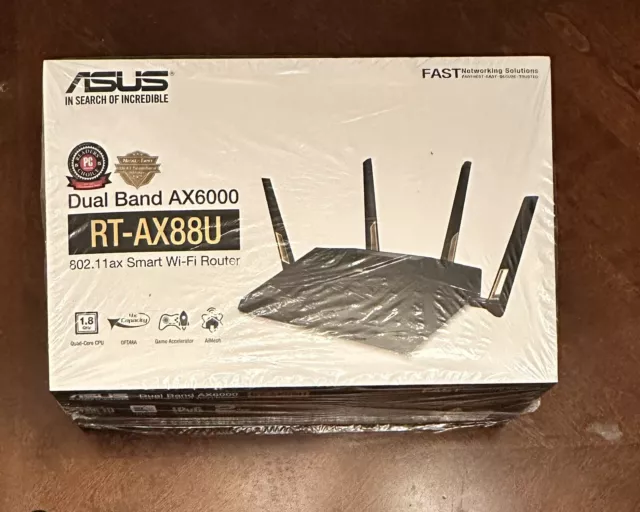 Router inalámbrico de doble banda ASUS AX6000 Wifi 6 (RT-AX88U)