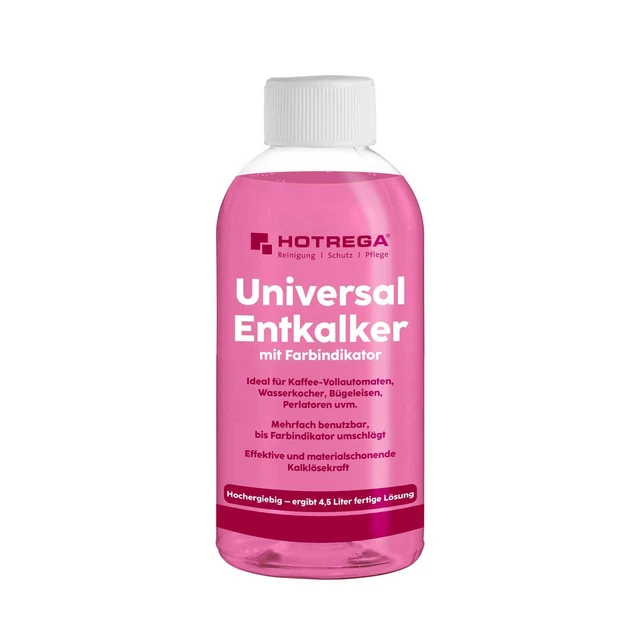HOTREGA Universal Entkalker für Kaffeeautomaten Wasserkocher 500 ml Konzentrat