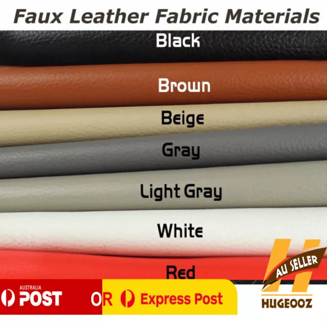 Faux Vinyl Leather Fabric House Furniture Auto Caravan Seat Chair Repair Patches