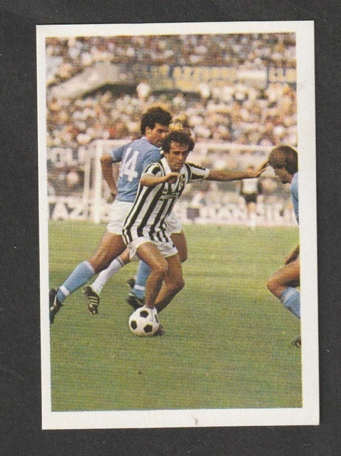 Figurine Michel Platini Juventus 1985/86 - EDIS Calciatori N°94 - Autocollant Rare Non Collé