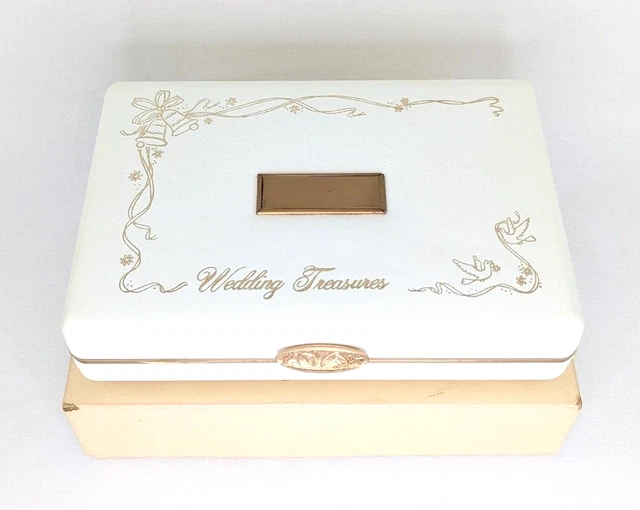 Cofre con memoria de boda Anson 533 nuevo vintage 1959
