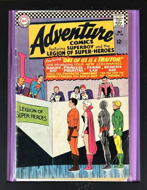 1966 ADVENTURE COMICS #346 1st APPEARANCE KARATE KID - G         (INV37683)