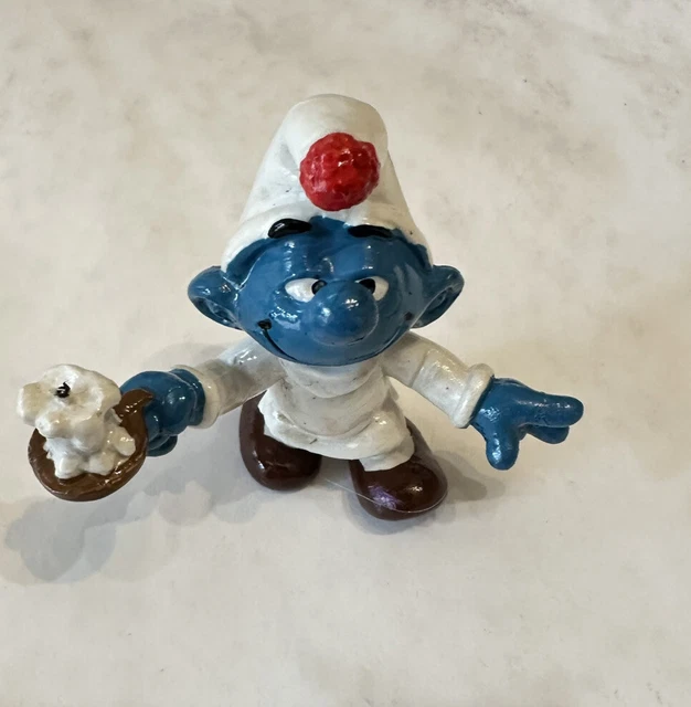 SMURF SCHLUMPF SCHTROUMPF ROI PUBLICITAIRE PETIT GERVAIS