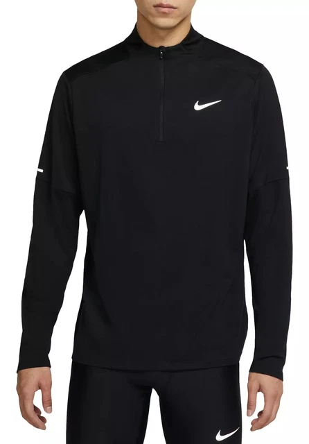NIKE MENS DRY Element Full Zip Running Top Black Size Large CV7396 010  Dri-Fit $59.99 - PicClick