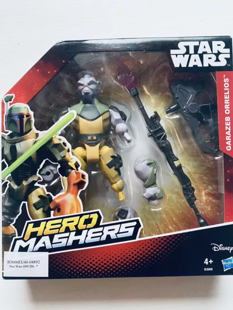 Star Wars Hero Mashers Garazeb Orrelios Action Figur von Hasbro Neu OVP