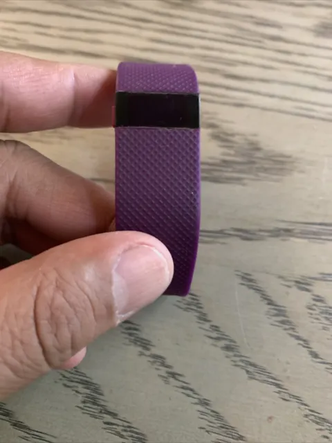 Fitbit Charge HR Plum Purple Wireless Activity Tracker small Ships FREE