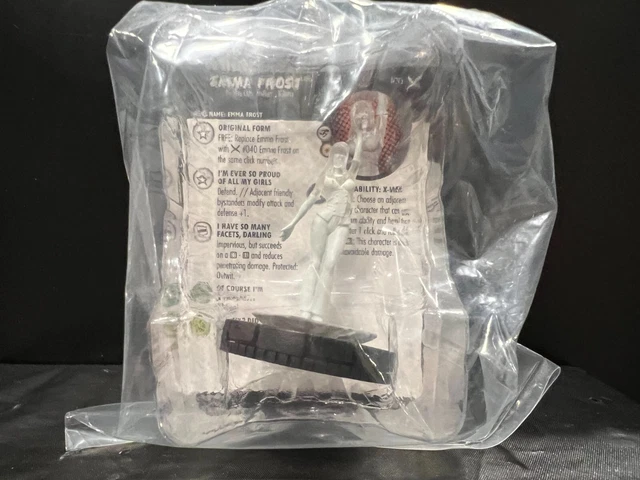 HeroClix Marvel X-Men X of Swords: Emma Frost LE #100 w/card