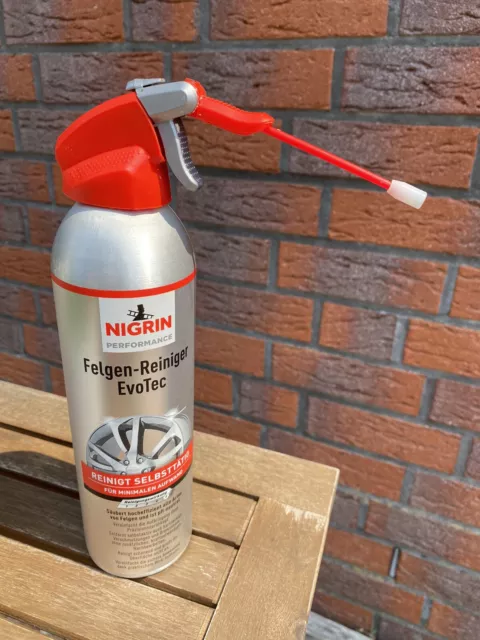 6x SET Nigrin EvoTec Felgen-Reiniger Aerosol selbstaktiv Reinigung Spray Pflege