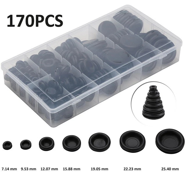 Caoutchouc Anneau Obturation Oeillets Câblage Prise 7 Taille Store Bouchon