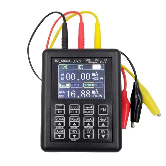 4-20MA 0-10V Generatore di Segnale Regolabile Controllo del Processo Calibr M1D4