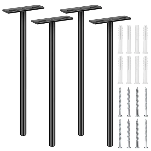 73 Cm Scaffale Da Parete O Da Pavimento Con 6 Ripiani In Cartone Laminato Bianco Opaco GLmeble - Foto 3