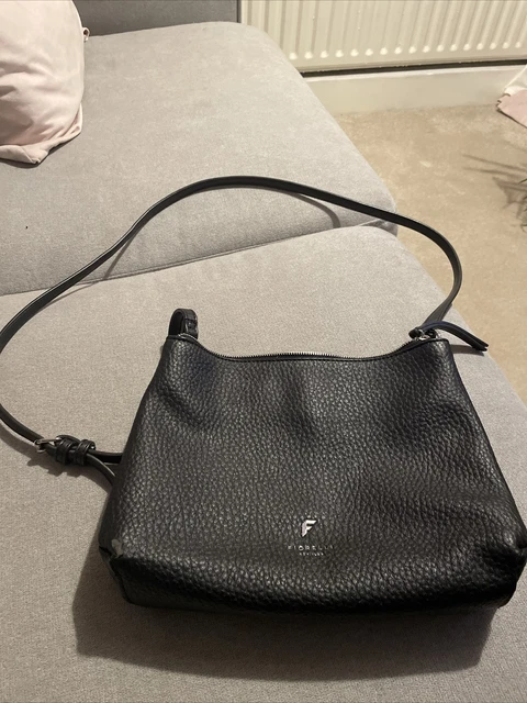 Fiorelli Borsa A Tracolla Morbida Bianco Crema - Nuova Con Etichette, Piccola, L 26cm